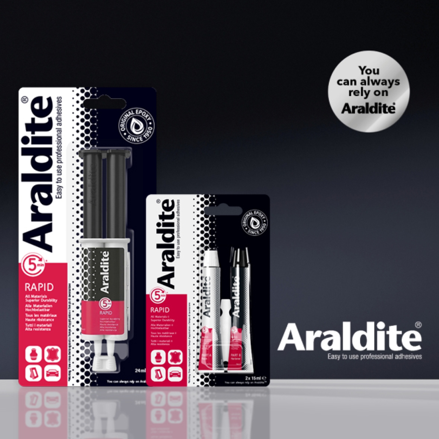 Araldite® Rapid Strength 2x15ml | Fast Setting Adhesive